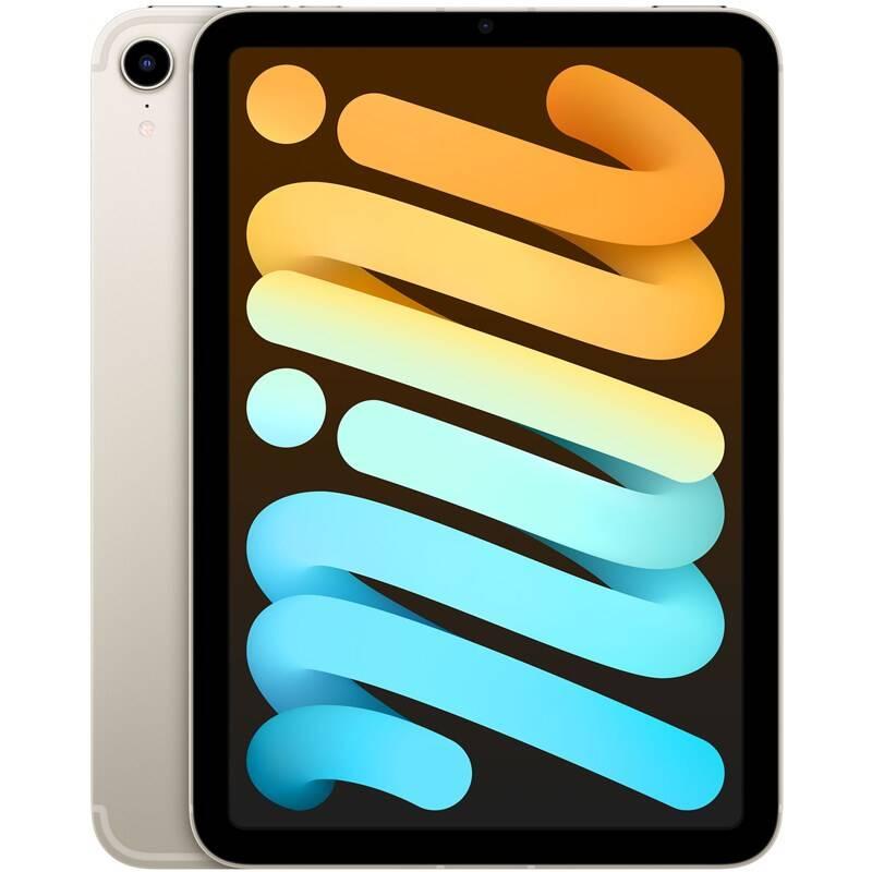 Dotykový tablet Apple iPad mini Wi-Fi 64GB - Starlight, Dotykový, tablet, Apple, iPad, mini, Wi-Fi, 64GB, Starlight