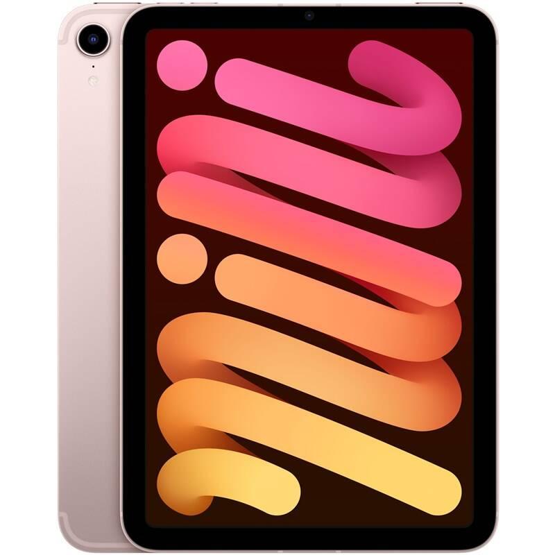 Dotykový tablet Apple iPad mini Wi-Fi Cellular 256GB - Pink, Dotykový, tablet, Apple, iPad, mini, Wi-Fi, Cellular, 256GB, Pink
