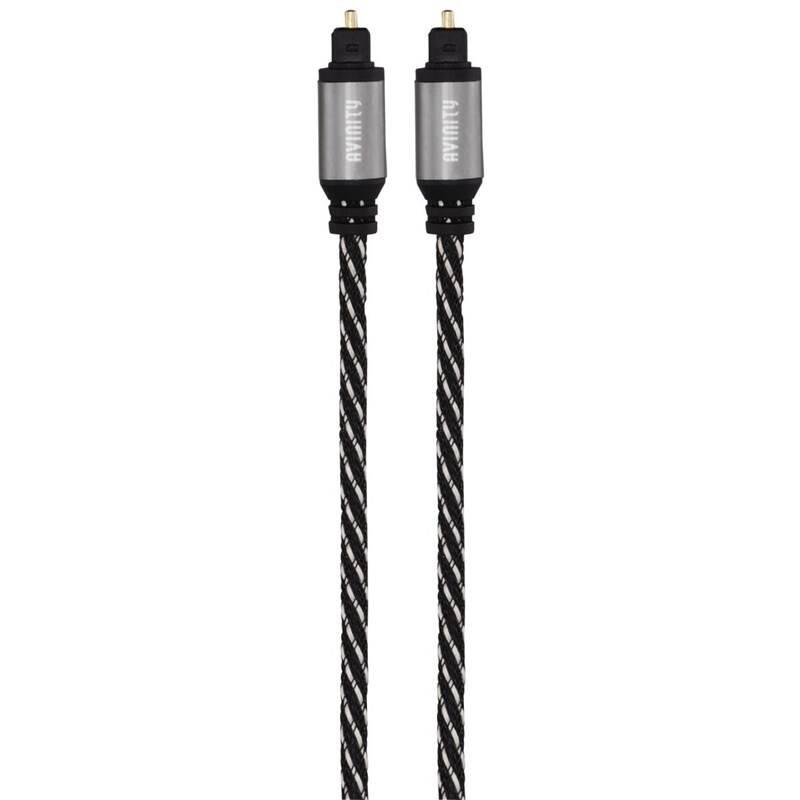 Kabel Avinity Classic optický, ODT, Toslink, opletený, 1,5 m černý