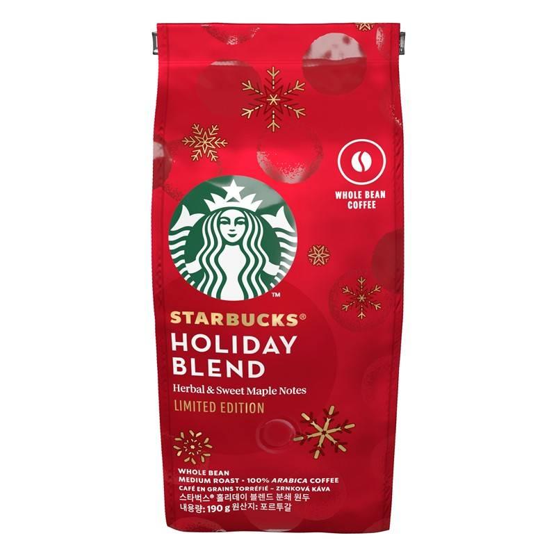 Káva zrnková Starbucks Holiday Blend 190 g, Káva, zrnková, Starbucks, Holiday, Blend, 190, g