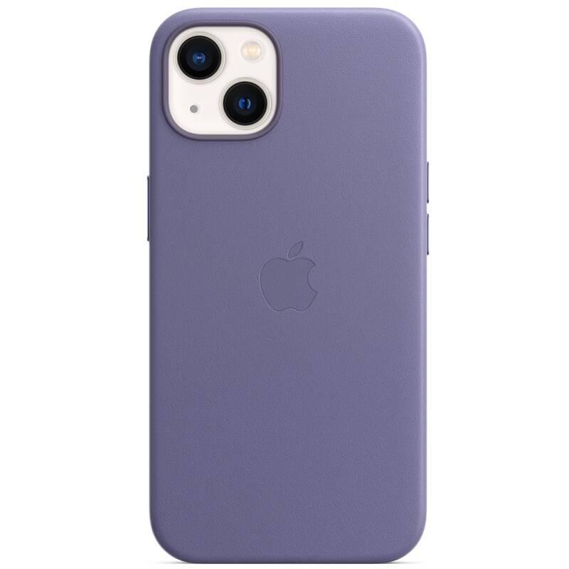 Kryt na mobil Apple Leather Case s MagSafe pro iPhone 13 mini - šeříkově nachový