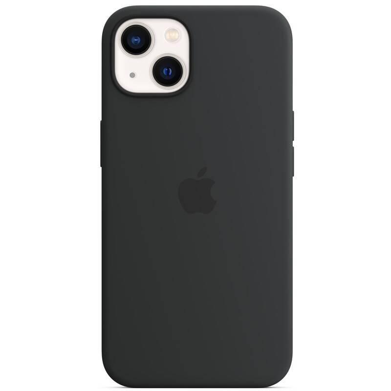 Kryt na mobil Apple Silicone Case s MagSafe pro iPhone 13 mini - temně inkoustový, Kryt, na, mobil, Apple, Silicone, Case, s, MagSafe, pro, iPhone, 13, mini, temně, inkoustový