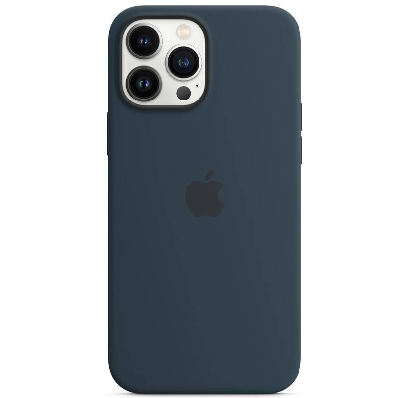 Kryt na mobil Apple Silicone Case s MagSafe pro iPhone 13 Pro – hlubokomořsky modrý