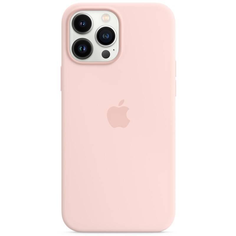 Kryt na mobil Apple Silicone Case s MagSafe pro iPhone 13 Pro Max – křídově růžový, Kryt, na, mobil, Apple, Silicone, Case, s, MagSafe, pro, iPhone, 13, Pro, Max, –, křídově, růžový