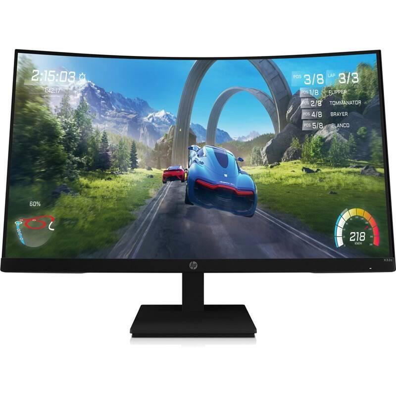 Monitor HP X32c černý