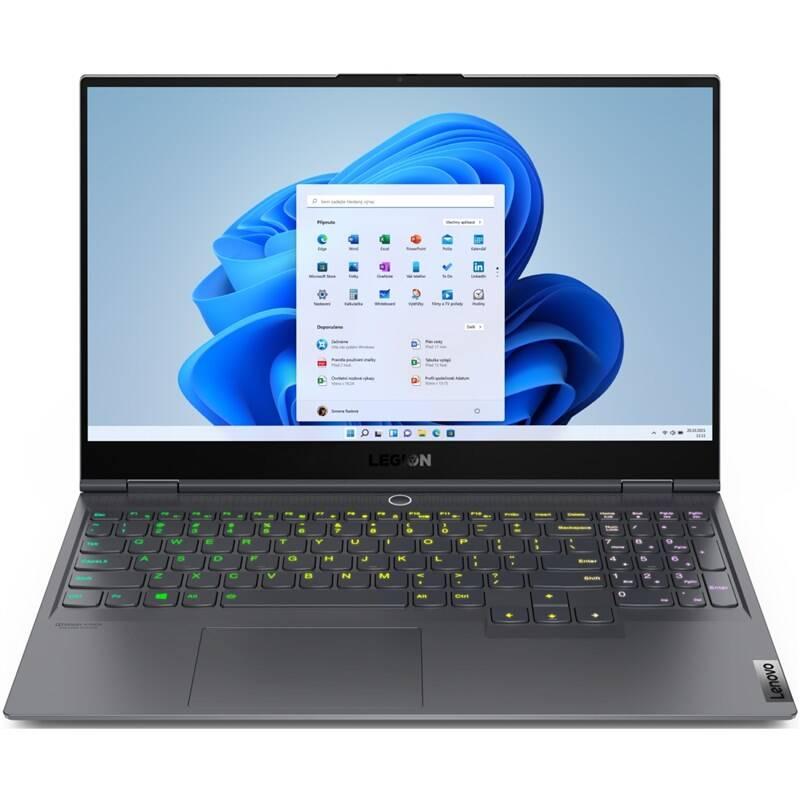 Notebook Lenovo Legion Slim 7 15ACH6 šedý
