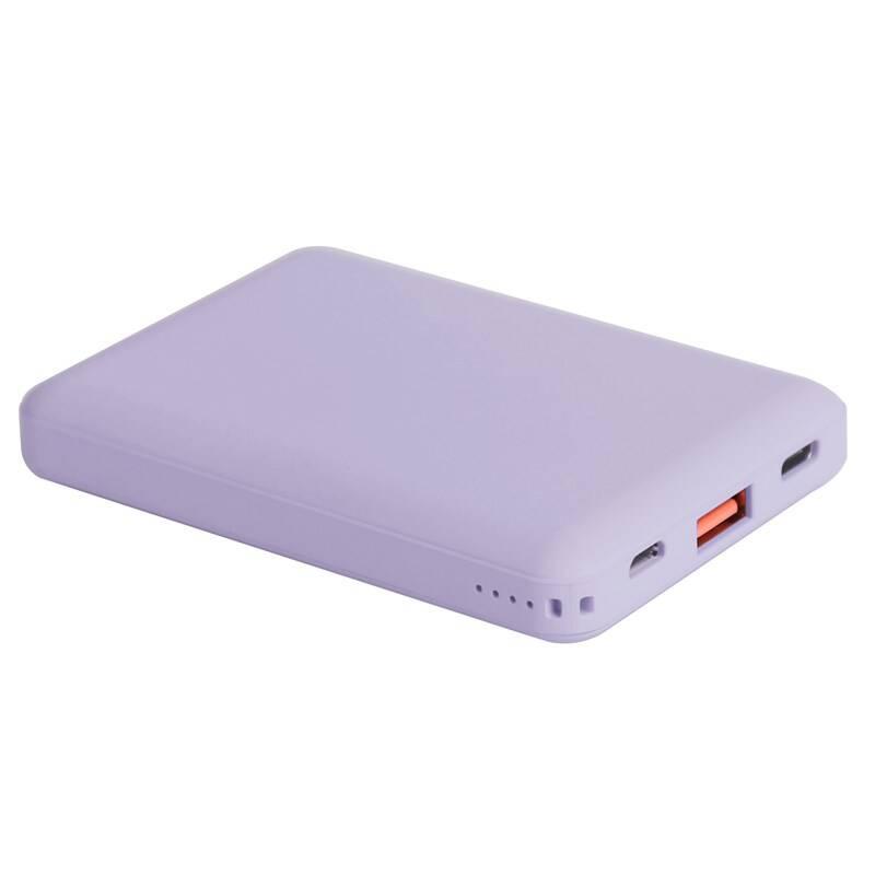 Powerbank Uniq Fuele Mini 8000mAh fialová