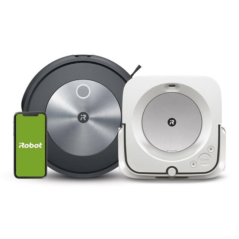 Robotický vysavač iRobot Roomba j7 Braava jet m6 černý bílý, Robotický, vysavač, iRobot, Roomba, j7, Braava, jet, m6, černý, bílý