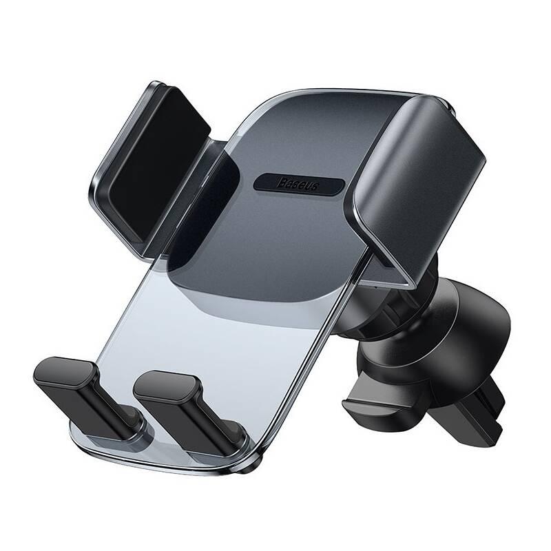 Držák na mobil Baseus Easy Control Clamp, do ventilační mřížky černý
