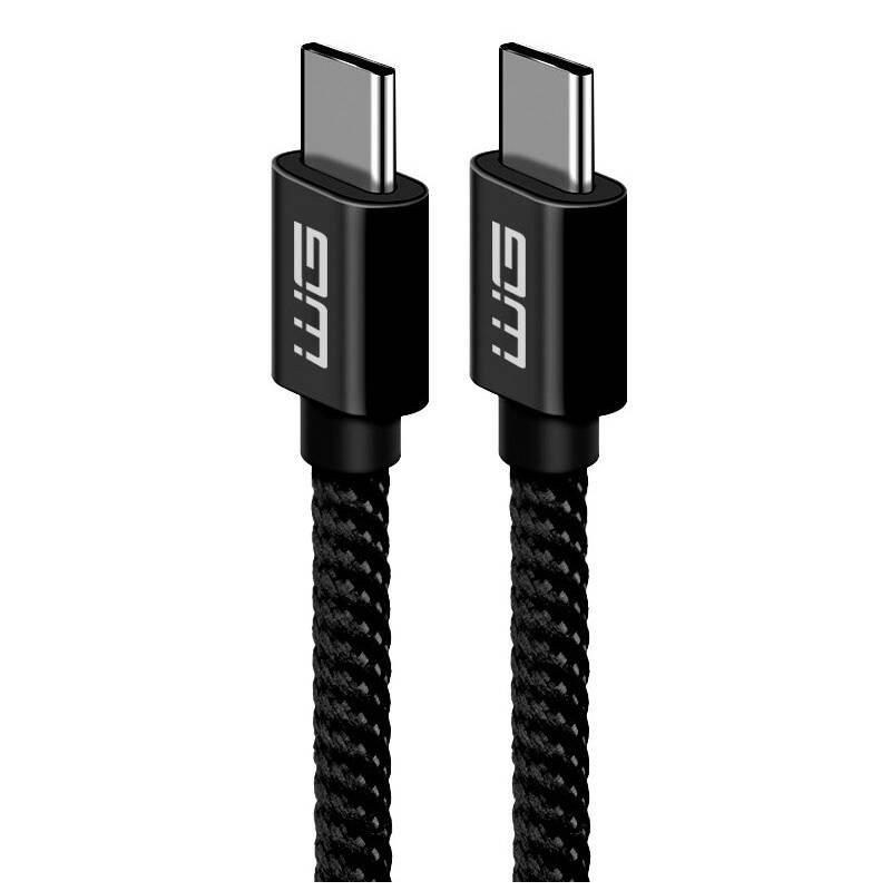 Kabel WG USB-C USB-C, 2m černý