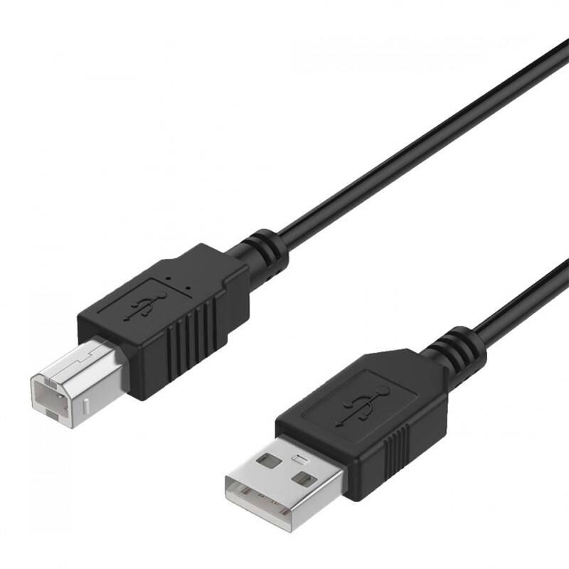 Kabel WG USB USB-B, 1,5m černý