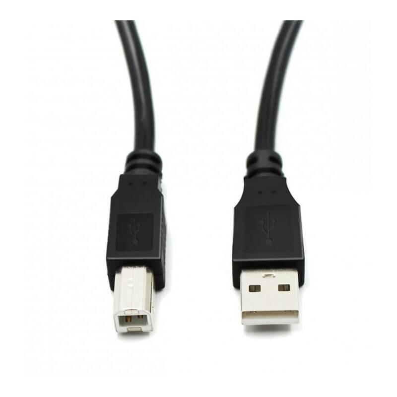 Kabel WG USB USB-B, 5m černý
