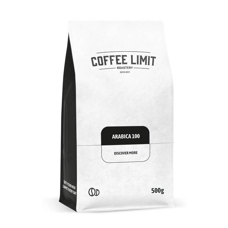 Káva zrnková COFFEE LIMIT Arabica 100