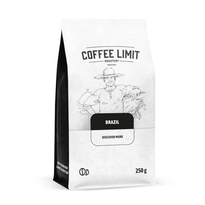 Káva zrnková COFFEE LIMIT Brasil Mogiana