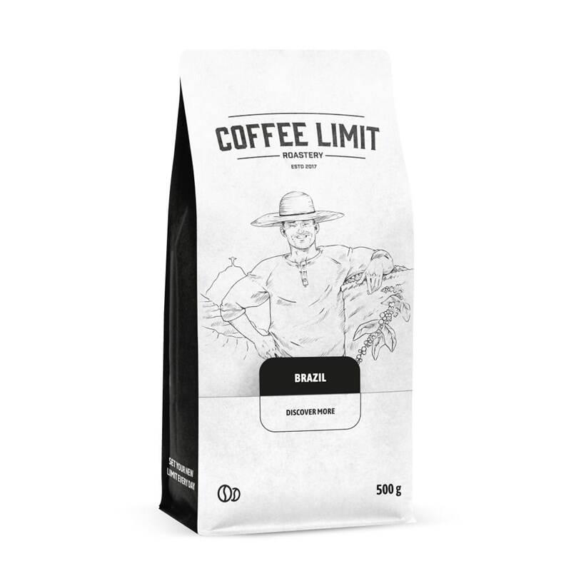 Káva zrnková COFFEE LIMIT Brasil Mogiana Casa Loreta 500 g