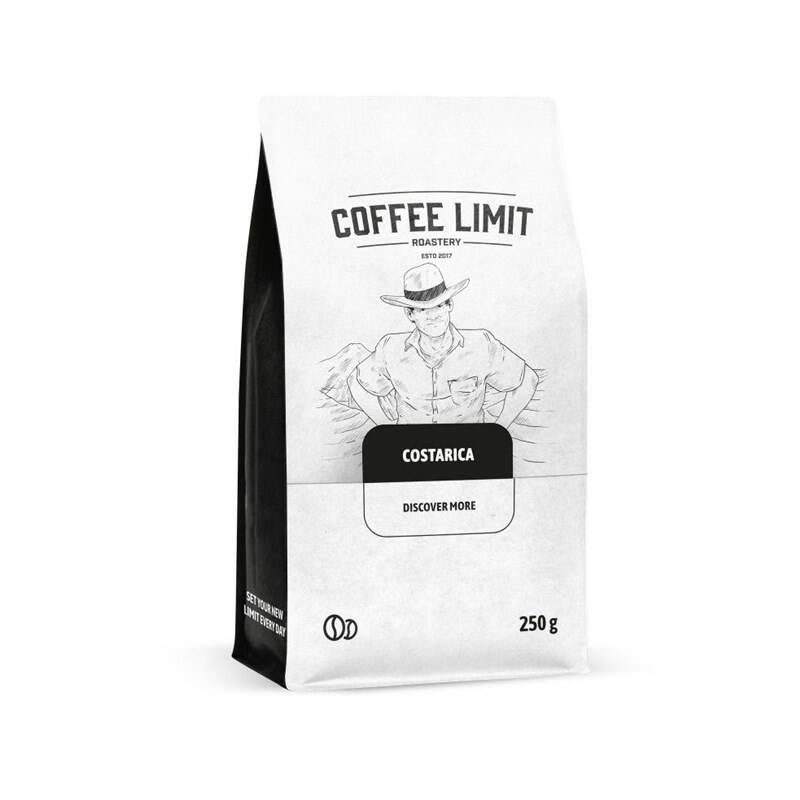 Káva zrnková COFFEE LIMIT Costa Rica La Pastora, Tarrazu 250 g FILTR, Káva, zrnková, COFFEE, LIMIT, Costa, Rica, La, Pastora, Tarrazu, 250, g, FILTR