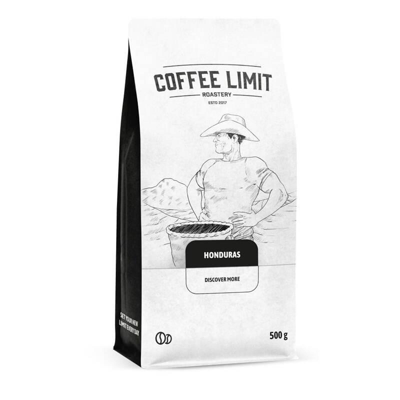 Káva zrnková COFFEE LIMIT Honduras La Paz, Marcala 500 g