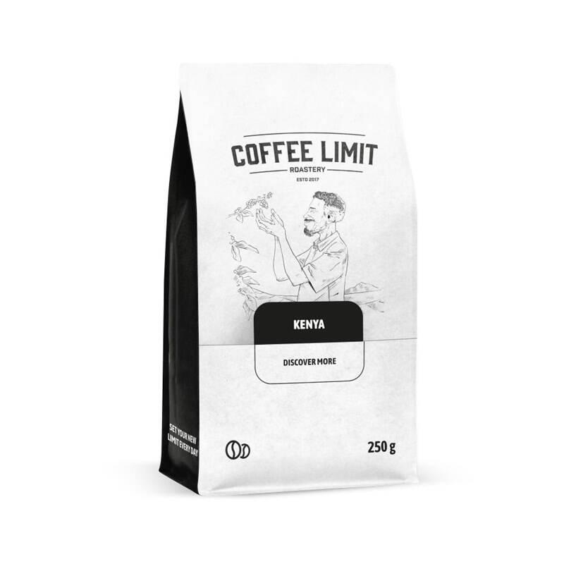 Káva zrnková COFFEE LIMIT Kenya Mount Selection 250 g