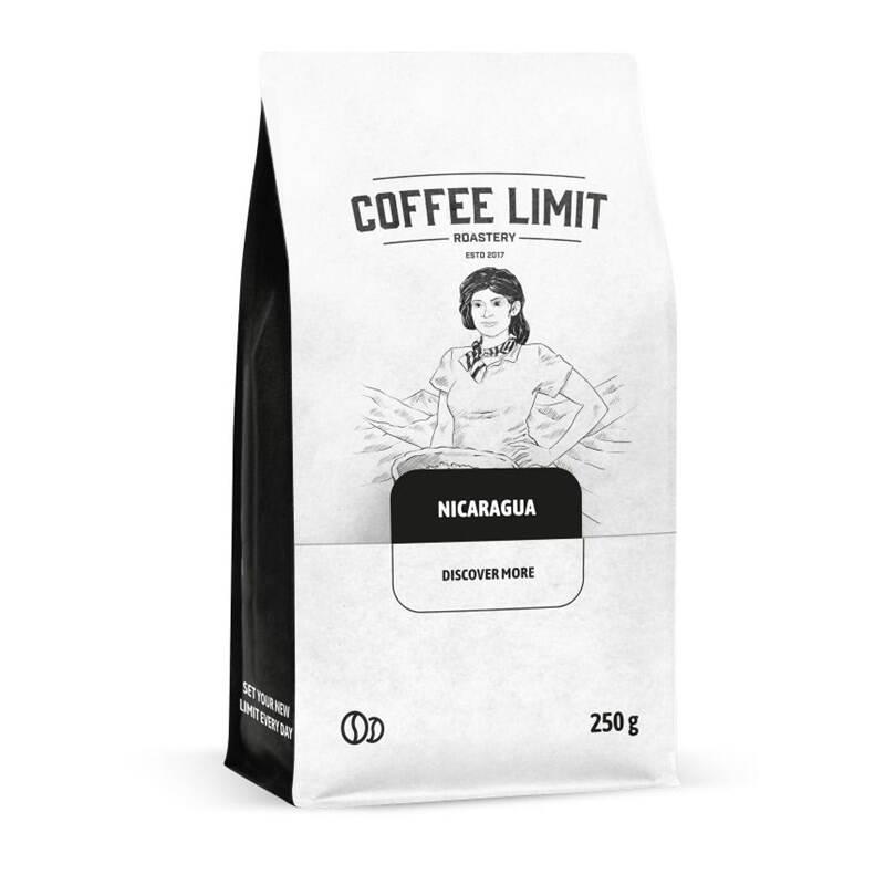 Káva zrnková COFFEE LIMIT Nicaragua San Juan del Rio Coco 250 g