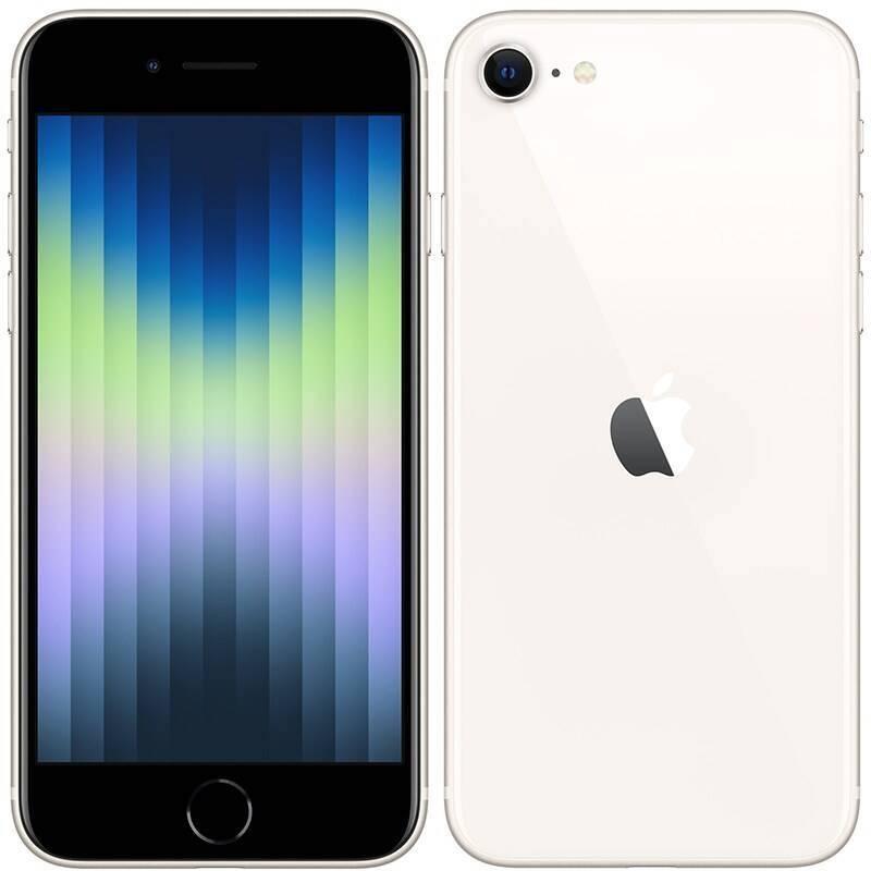 Mobilní telefon Apple iPhone SE 128GB Starlight, Mobilní, telefon, Apple, iPhone, SE, 128GB, Starlight