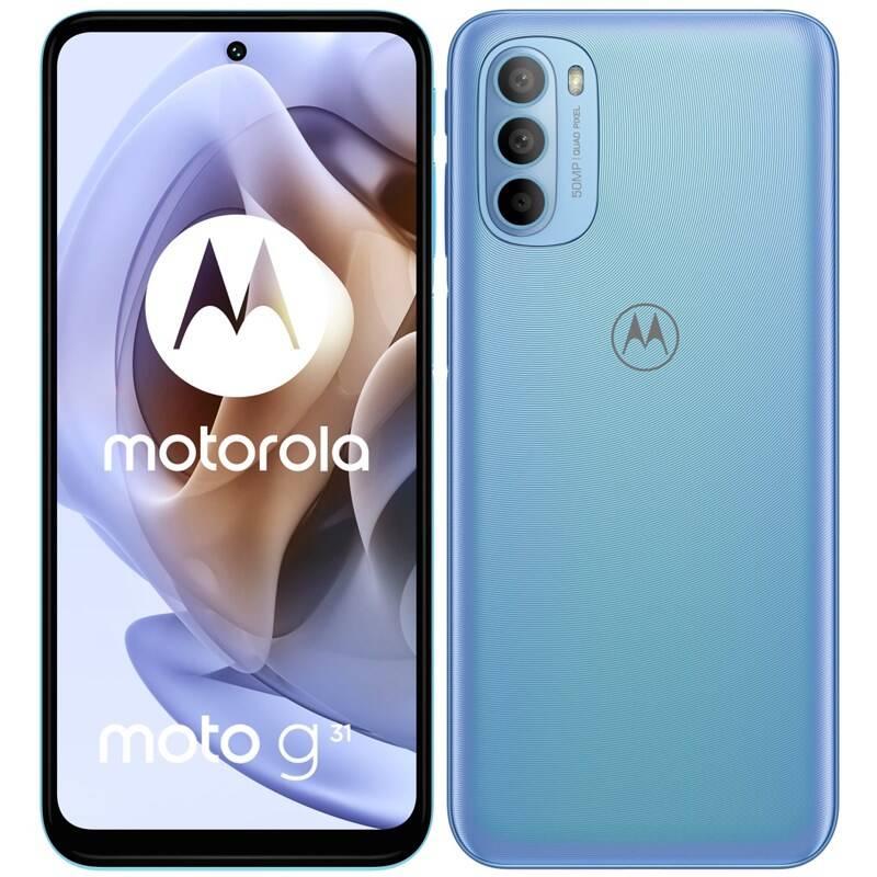 Mobilní telefon Motorola Moto G31 - Baby Blue, Mobilní, telefon, Motorola, Moto, G31, Baby, Blue