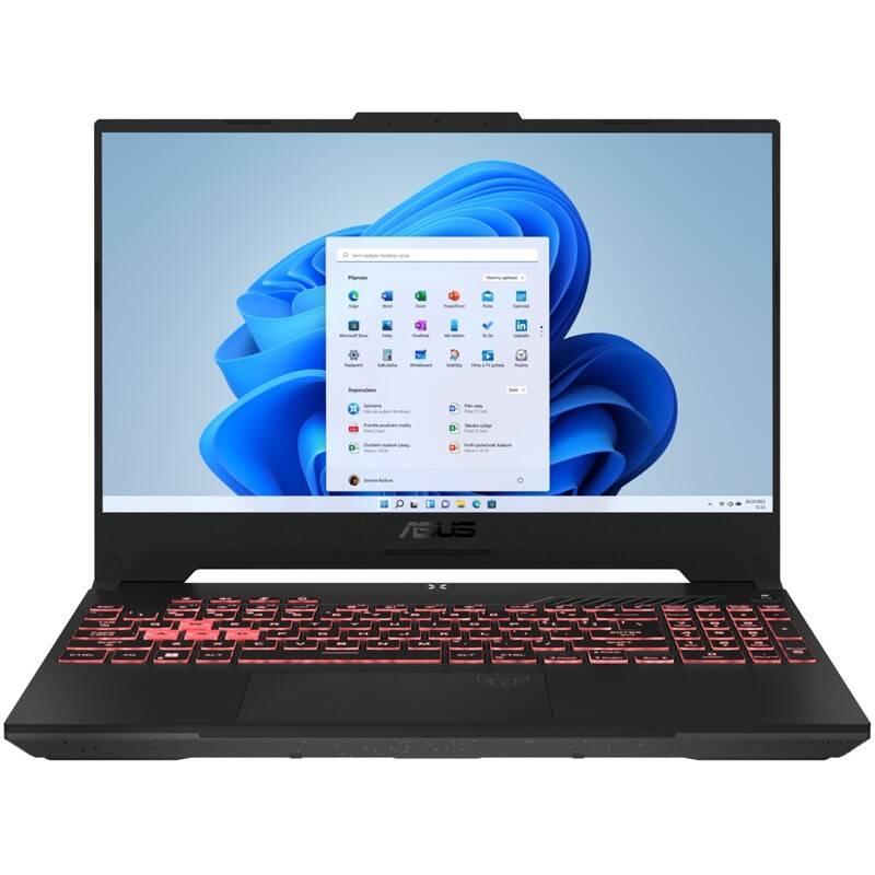 Notebook Asus TUF Gaming A15 šedý