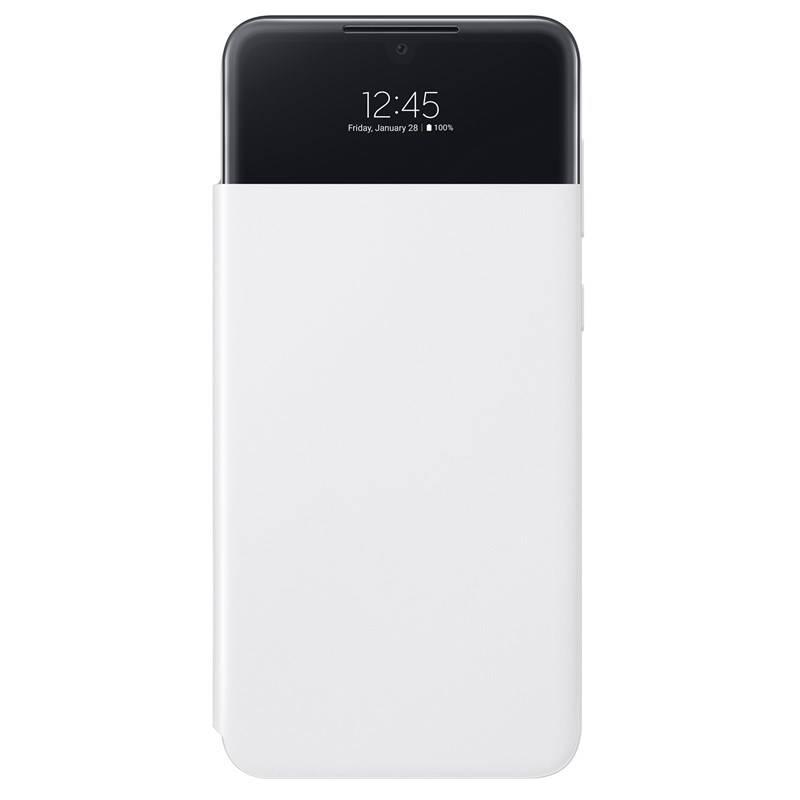 Pouzdro na mobil flipové Samsung S View Wallet Cover na Galaxy A33 5G bílé