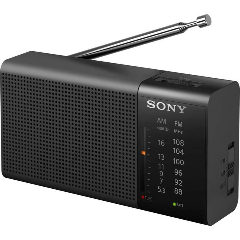Radiopřijímač Sony ICF-P37 černý