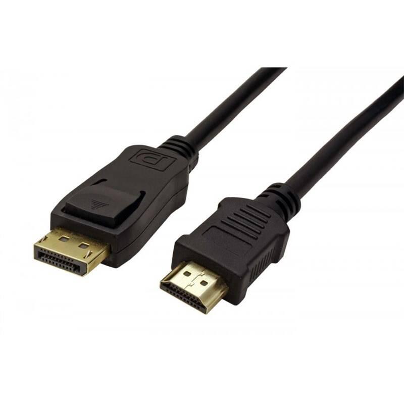 Kabel WG DisplayPort 1.2 HDMI 1.4, 2m černý