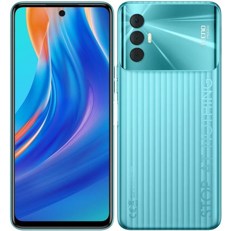 Mobilní telefon Tecno Spark 8 Pro 4GB 128GB - Turqoise Cyan, Mobilní, telefon, Tecno, Spark, 8, Pro, 4GB, 128GB, Turqoise, Cyan