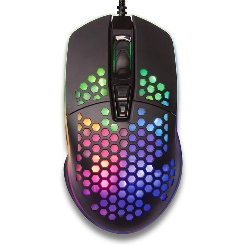 Myš YENKEE YMS 3030BK Shotgun USB černá