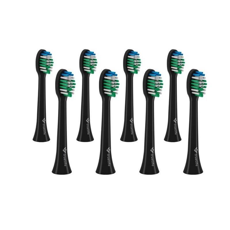 Náhradní hlavice TrueLife SonicBrush Compact Heads Black Standard 8 Pack černá