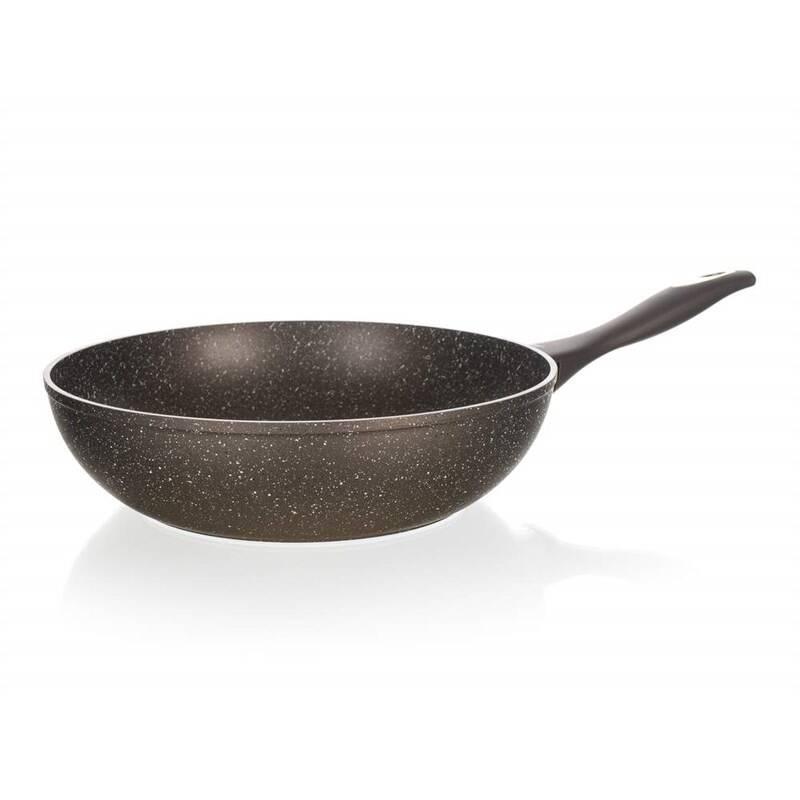 Pánev WOK BANQUET Premium Dark Brown 28 x 7,8 cm