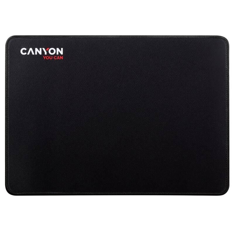 Podložka pod myš Canyon CNE-CMP4, 35 x 25 cm černá