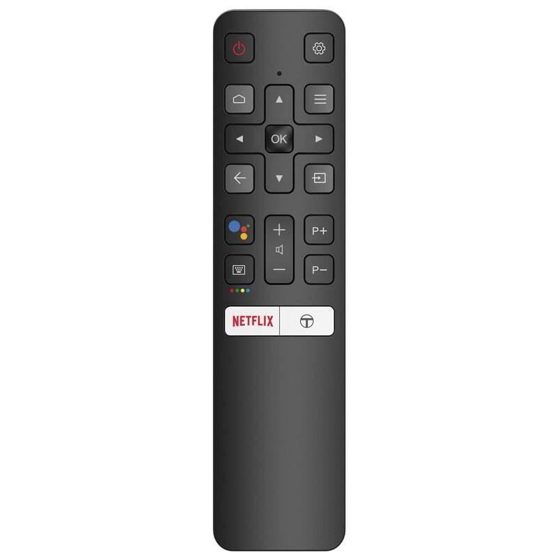 Dálkový ovladač TCL Bluetooth s mikrofonem pro Android TV TCL a Thomson černý, Dálkový, ovladač, TCL, Bluetooth, s, mikrofonem, pro, Android, TV, TCL, a, Thomson, černý