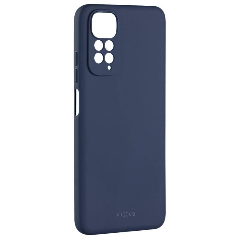 Kryt na mobil FIXED Story na Xiaomi Redmi Note 11 modrý
