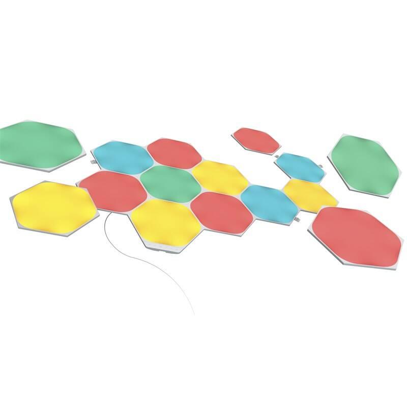 LED světlo Nanoleaf Shapes Hexagons Starter Kit 15 Pack, LED, světlo, Nanoleaf, Shapes, Hexagons, Starter, Kit, 15, Pack