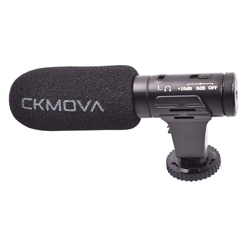 Mikrofon CKMova VCM3 PRO pro DSLR a Smartphone