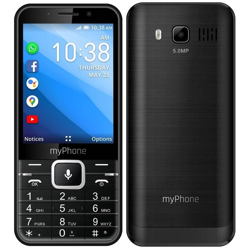 Mobilní telefon myPhone Up Smart LTE černý, Mobilní, telefon, myPhone, Up, Smart, LTE, černý