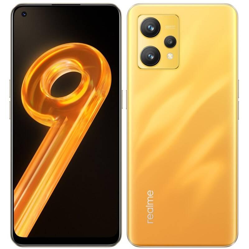 Mobilní telefon realme 9 - Sunburst Gold, Mobilní, telefon, realme, 9, Sunburst, Gold