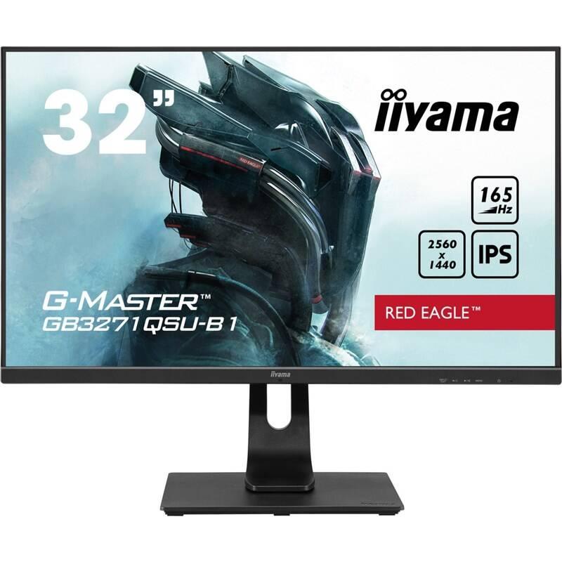 Monitor IIYAMA G-Master GB3271QSU-B1 černý, Monitor, IIYAMA, G-Master, GB3271QSU-B1, černý