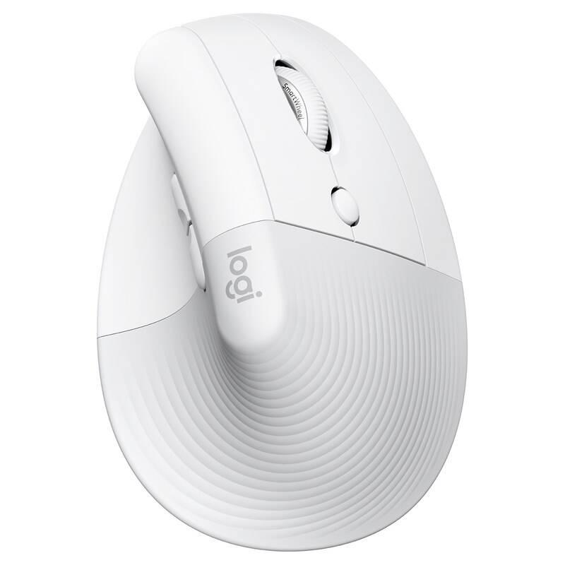 Myš Logitech Lift Vertical Ergonomic for Business bílá