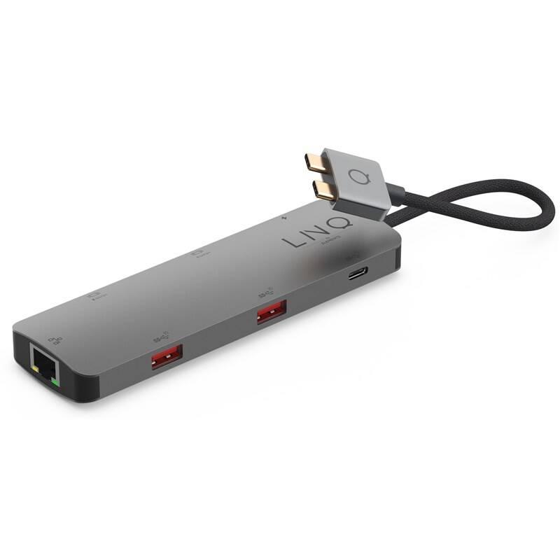 USB Hub Linq byELEMENTS 7in2 D2 Pro MST USB-C Multiport Hub