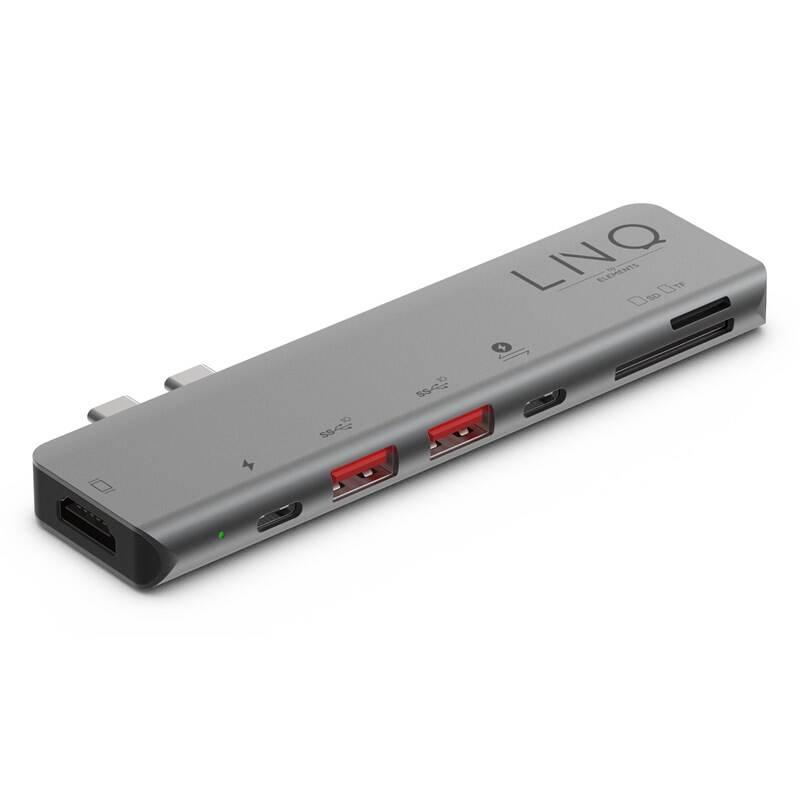 USB Hub Linq byELEMENTS 7in2 PRO USB-C Macbook® TB Multiport Hub, USB, Hub, Linq, byELEMENTS, 7in2, PRO, USB-C, Macbook®, TB, Multiport, Hub