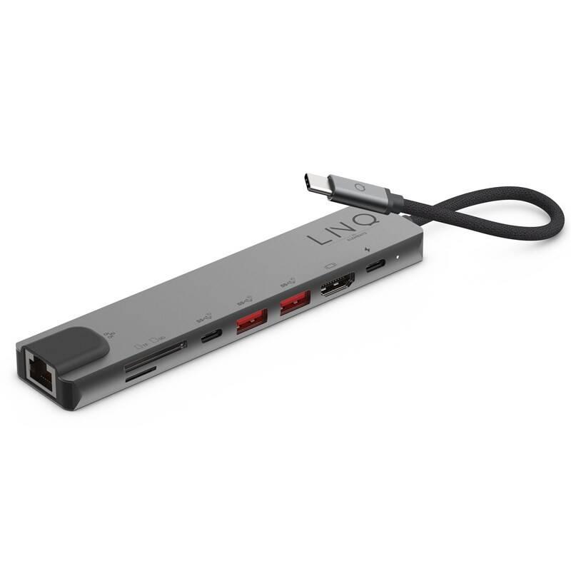 USB Hub Linq byELEMENTS 8in1 PRO USB-C Multiport Hub, USB, Hub, Linq, byELEMENTS, 8in1, PRO, USB-C, Multiport, Hub