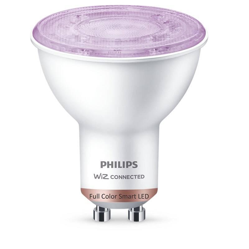 Chytrá žárovka Philips Smart LED 4,7W, GU10, RGB, Chytrá, žárovka, Philips, Smart, LED, 4,7W, GU10, RGB