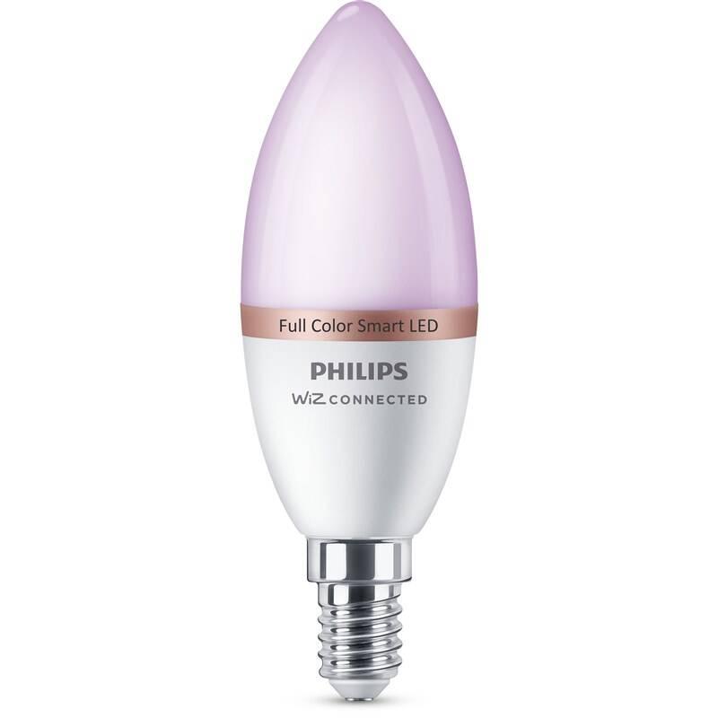 Chytrá žárovka Philips Smart LED 4,9W, E14, RB