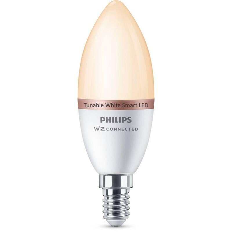 Chytrá žárovka Philips Smart LED 4,9W, E14, Tunable White, Chytrá, žárovka, Philips, Smart, LED, 4,9W, E14, Tunable, White