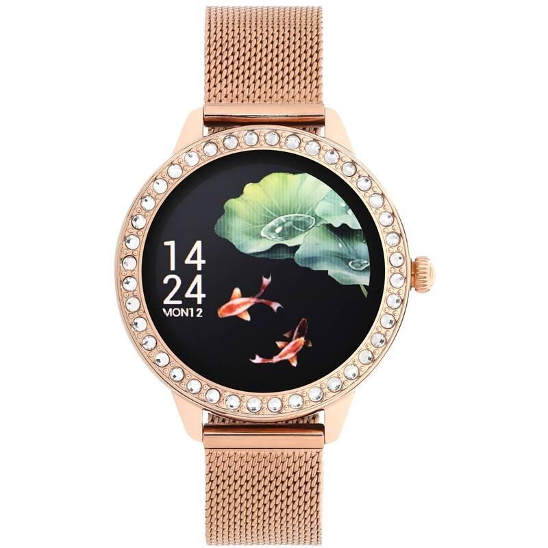 Chytré hodinky Garett Women Victoria zlaté