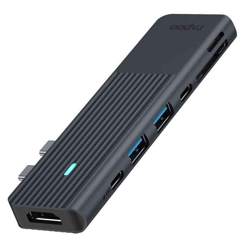 Dokovací stanice Rapoo 7-in-2 USB-C Multiport